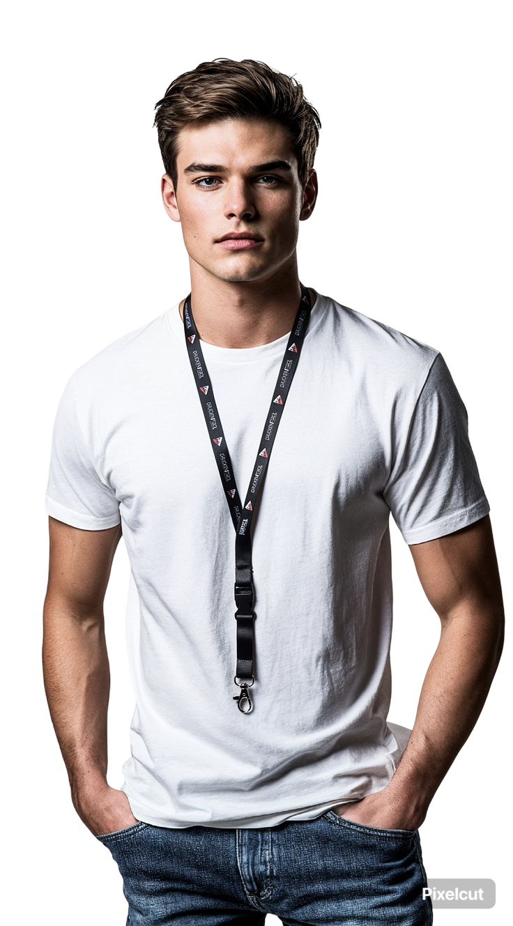 Lanyard SV Thaur – Lifestyle Mockup