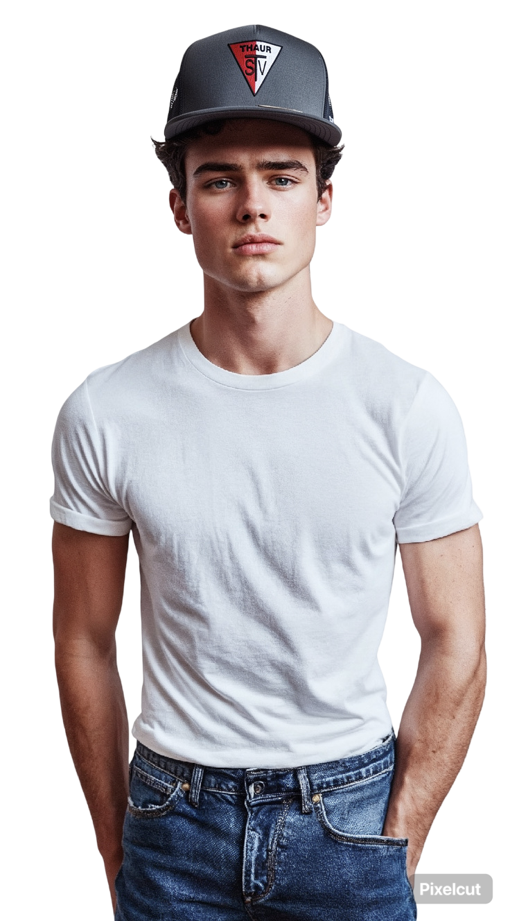 Trucker Cap SV Thaur Grau/Schwarz – Lifestyle